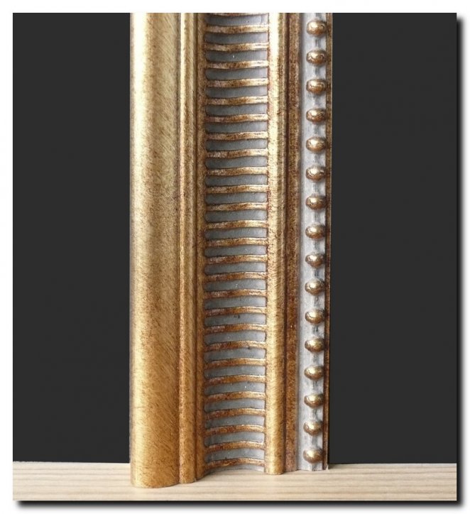 0000M1036ag Mirror Cesarino Antiquegold