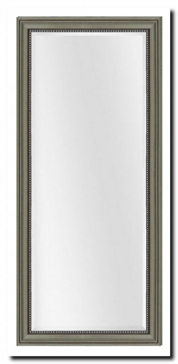 0000M2303-2ts Mirror Nino Taupe with silver bead