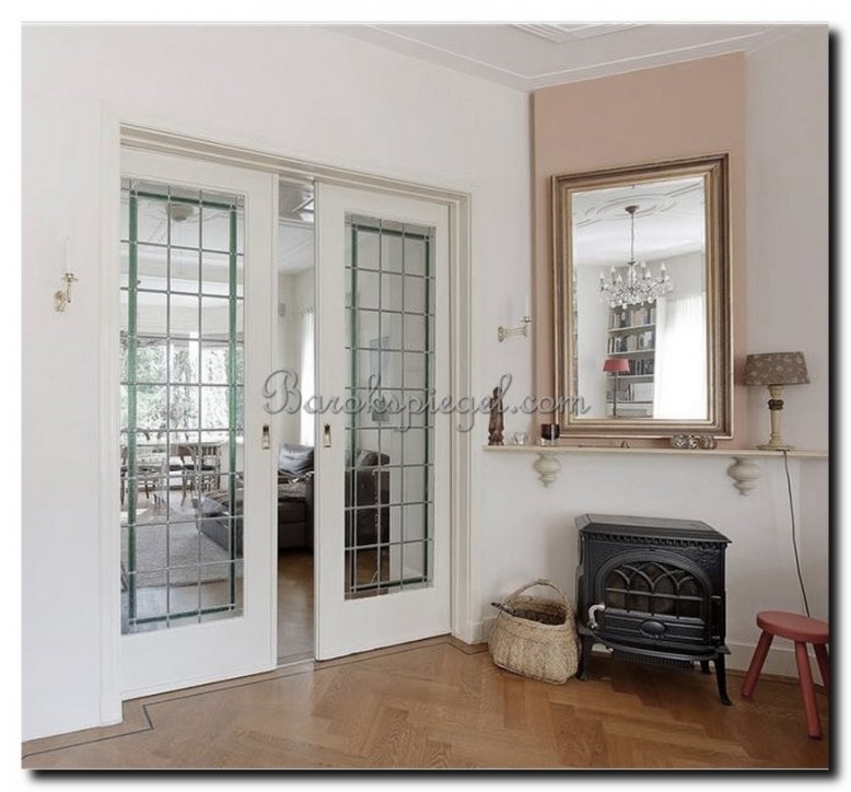 00aaM1036as Mirror Cesarino Antiquesilver