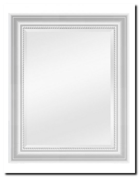 00aaM1036w Mirror Cesarino White