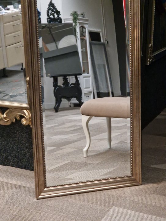 00aaM2303-2as Mirror Nino Antiquesilver