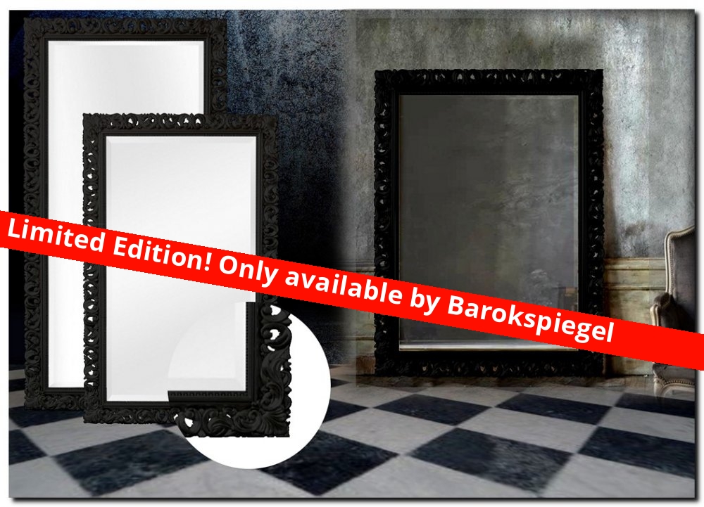 526b Mirror Francesco Black