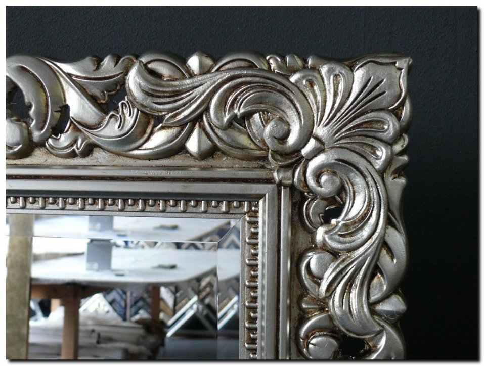 526s Mirror Francesco Silver