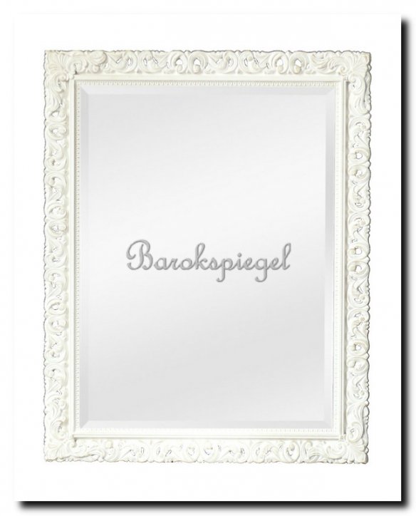 526shw Mirror Francesco Shabby White