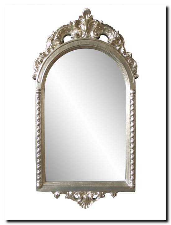 7.0021-L-A Mirror Ambra Silver
