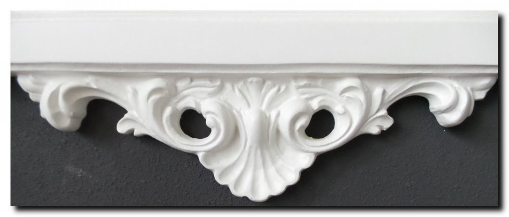 7.0021-L-H Mirror Ambra White