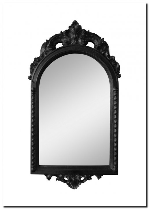 7.0021-L-I Mirror Ambra Black