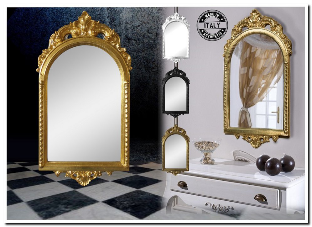 7.0021-L-O Mirror Ambra Gold