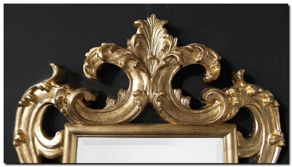 7.0619ag Mirror Quirino Antiquegold