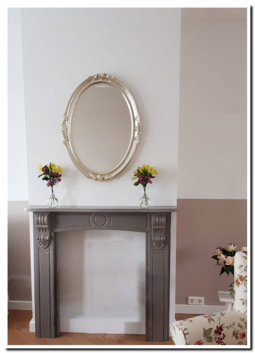 7.1699-B-A Mirror Agnese Silver