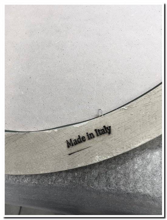 7.1699-B-B Mirror Agnese Antiquesilver