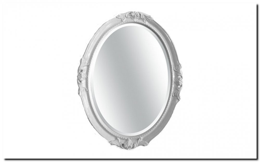 7.1699-B-H Mirror Agnese White highgloss