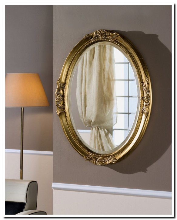 7.1699-B-P Mirror Agnese Antiquegold