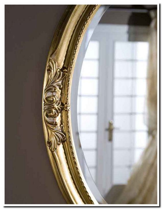 7.1699-B-P Mirror Agnese Antiquegold