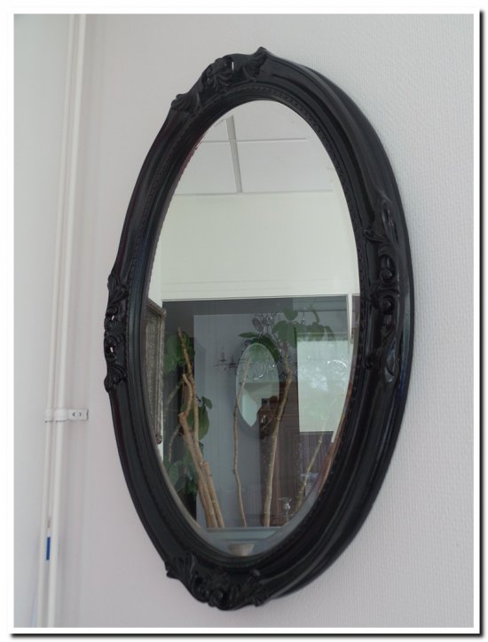 7.1699/3-B-I Mirror Agnese Black highgloss Sale