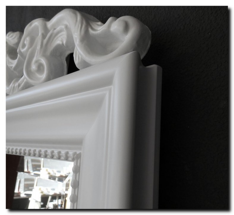 851w Mirror Rufino White