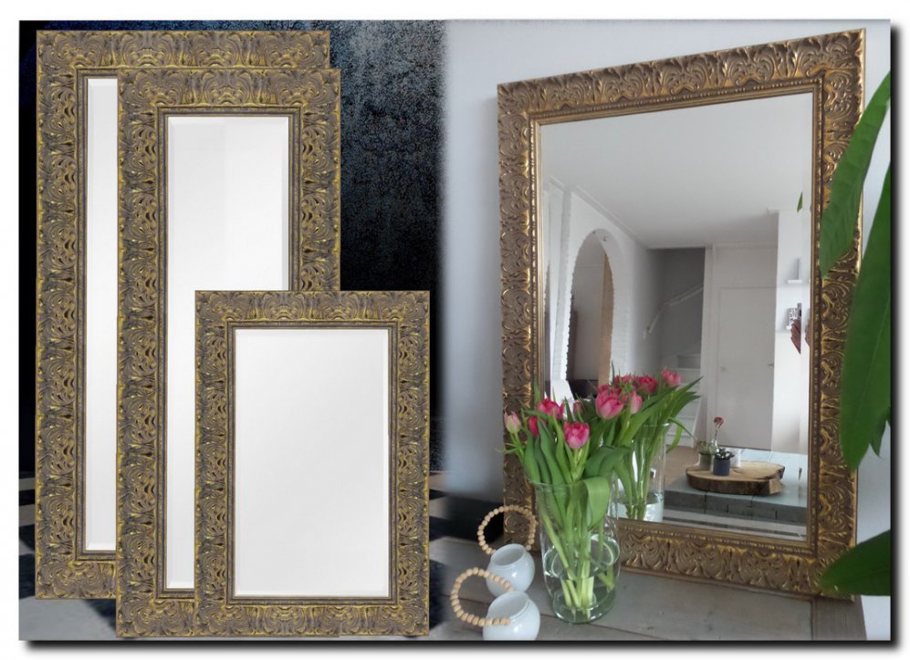 8690ag Mirror Sergio antiquegold