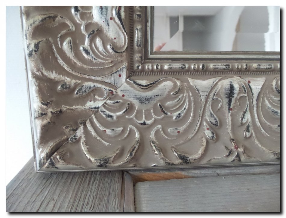 8690as Mirror Prague antiquesilver