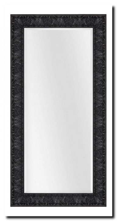 8690b Mirror Prague Black gloss