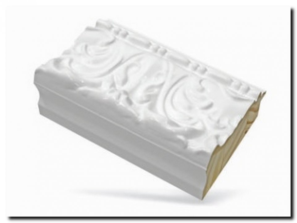 8690w Mirror Prague White gloss