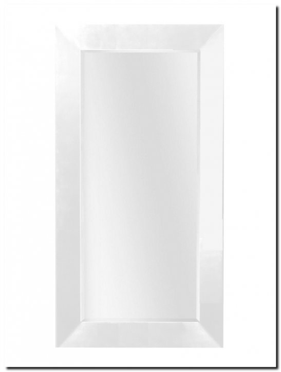 9.2525w Mirror Romano White