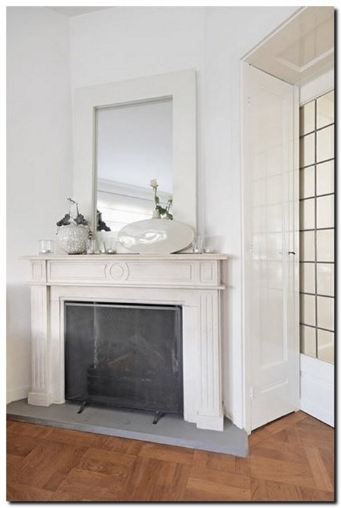 9.2525w Mirror Romano White