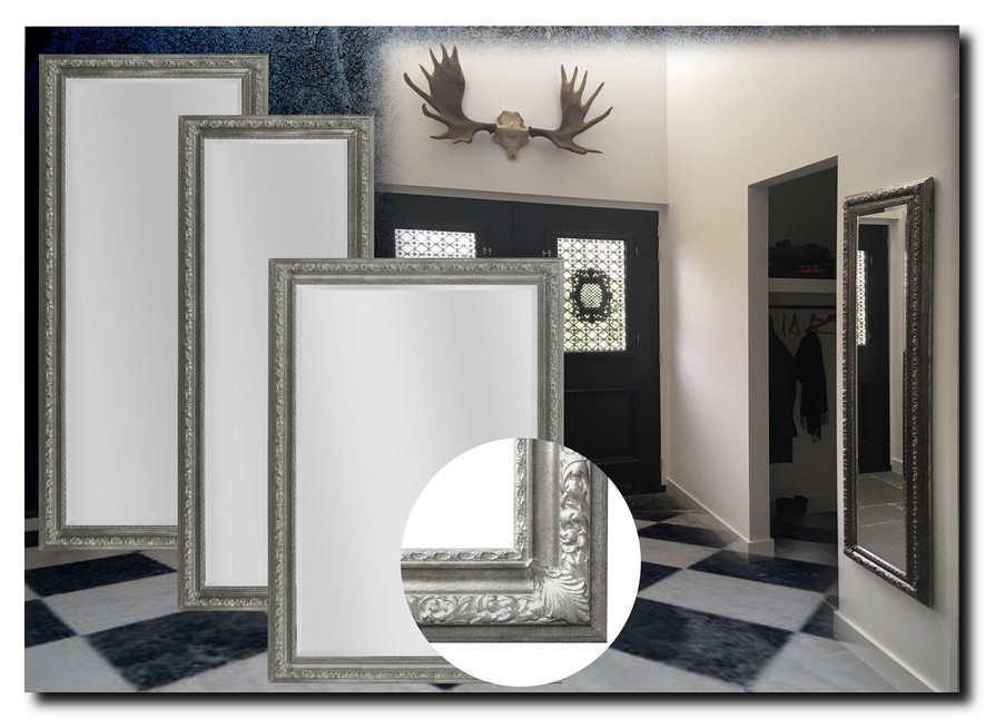 9.2559F0002as Mirror Marciano Antiquesilver