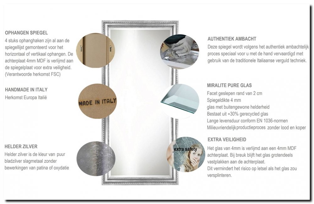 9.2561bs Mirror Carlo Bright Silver