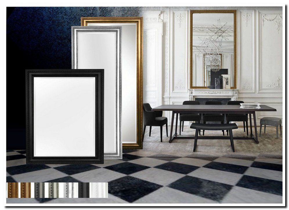 9.2561s Mirror Carlo Silver