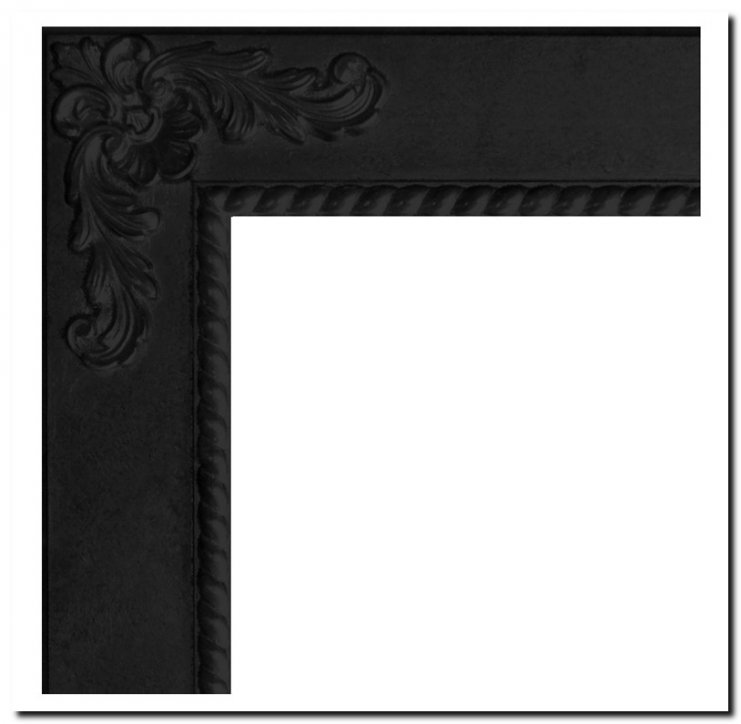 9.2594F60051b Mirror Raul Black