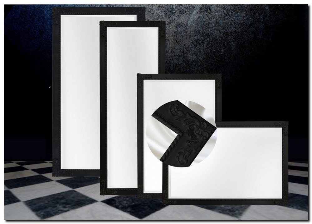 9.2594F60051b Mirror Raul Black