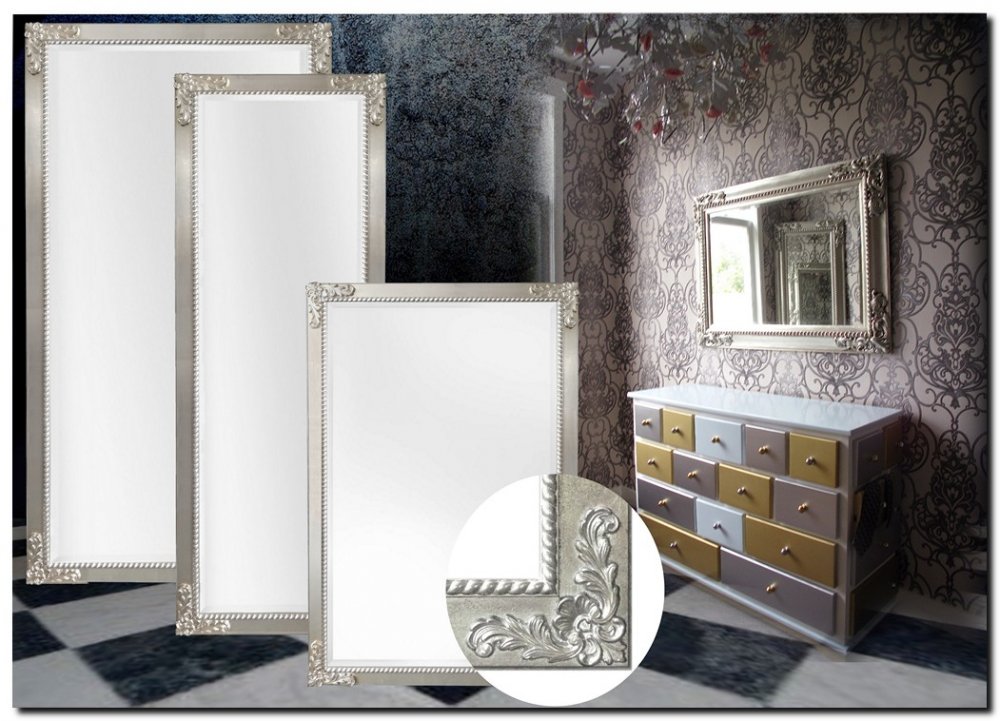 9.2594F60051s Mirror Raul Silver