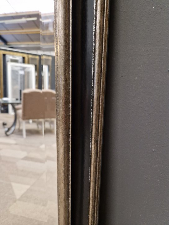 9.2600F0056asb Mirror Osvaldo Antiquesilver-Black