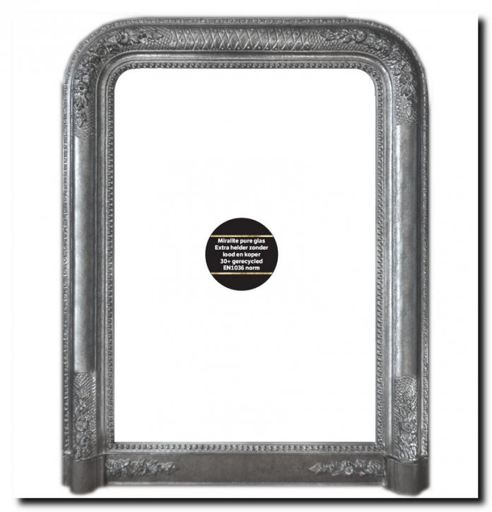 b7.0056-L-B Mirror Romeo Antiquesilver