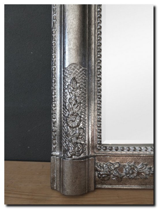 b7.0056-L-B Mirror Romeo Antiquesilver
