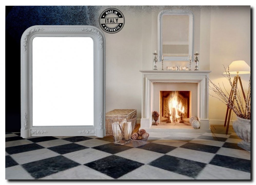 b7.0056-L-H Mirror Romeo White