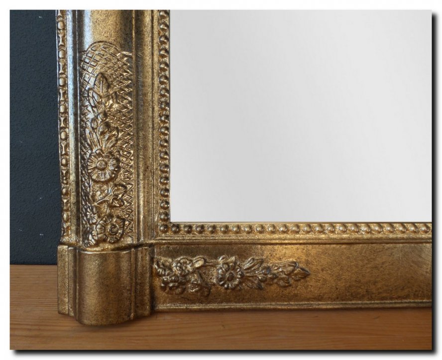 b7.0056-L-P Mirror Romeo Antiquegold