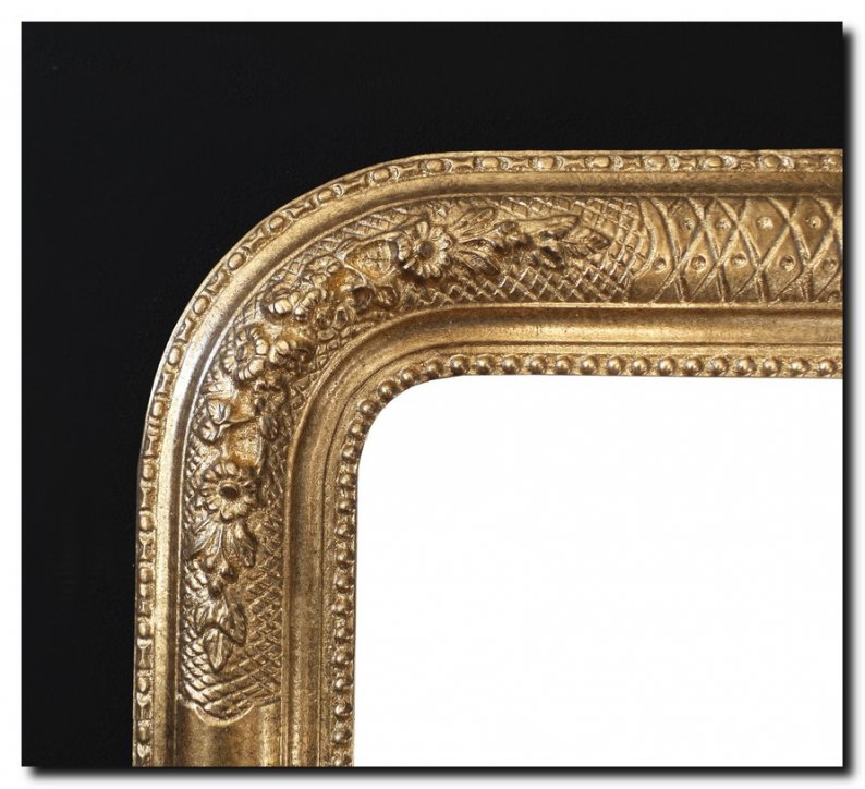 b7.0056-L-P Mirror Romeo Antiquegold