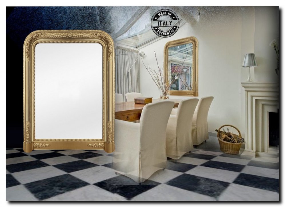 b7.0056-L-P Mirror Romeo Antiquegold