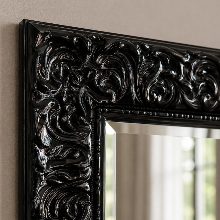 Muscorino 2 Mirror Vito Highgloss black 93x139cm