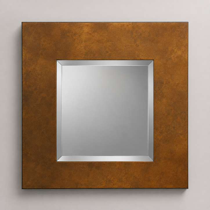 zAC811a Mirror Bentley Brass 83x83cm Sale!