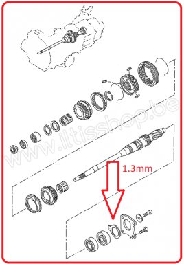 A0041-K11-11 Fixation disc gearbox - new.