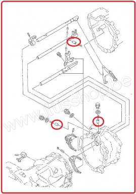 A0054-K5-15 Spring bushing gearbox - new.