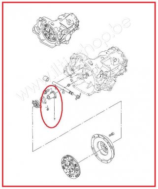 A0301-K2-7 Clutch guide sleeve - new.