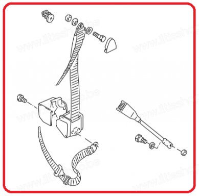 A0637-R4-3 Seatbelt front - new.