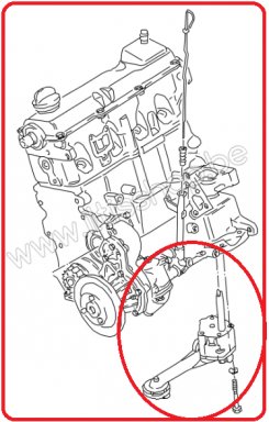 A1004U-R1-1 Oil pump - used.