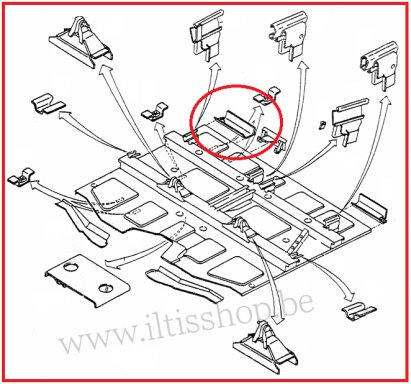A1050-K3-12 Reinforcement right rear - new.