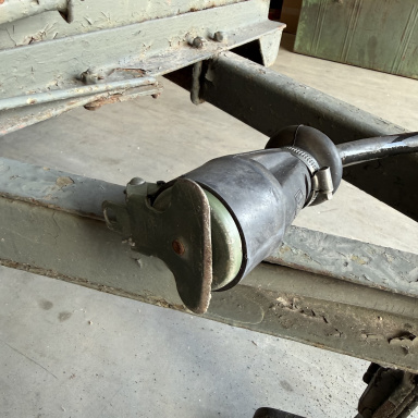 ABL aanhangwagen 1/4T "Schmidt" met afdekzeil. ABL trailer 1/4T "Schmidt" with tarpaulin.