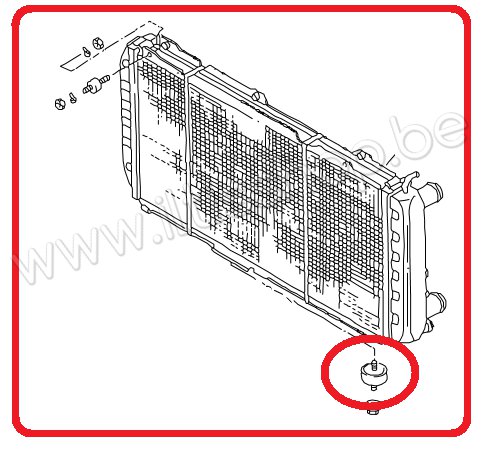 tekening-silentblok-voor-onder-radiator-watermerk