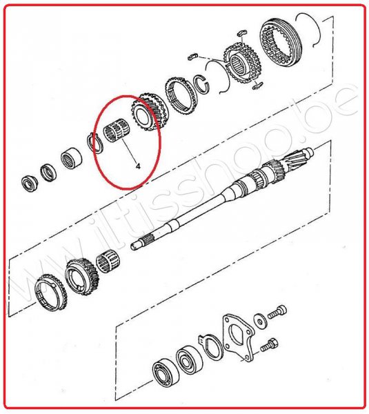 lager-naaldkoker-behuizing-vrijtandwiel-van-4e-ver
